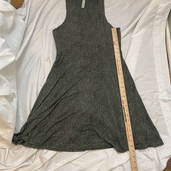 Athleta Santorini Thera Dress Womens M Green Gray Stretch Athleisure Casual - Picture 8 of 12